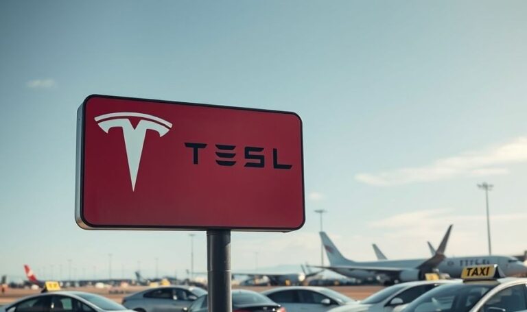 Tesla Seeks Ride-Hail Permits at Silicon Valley Airports